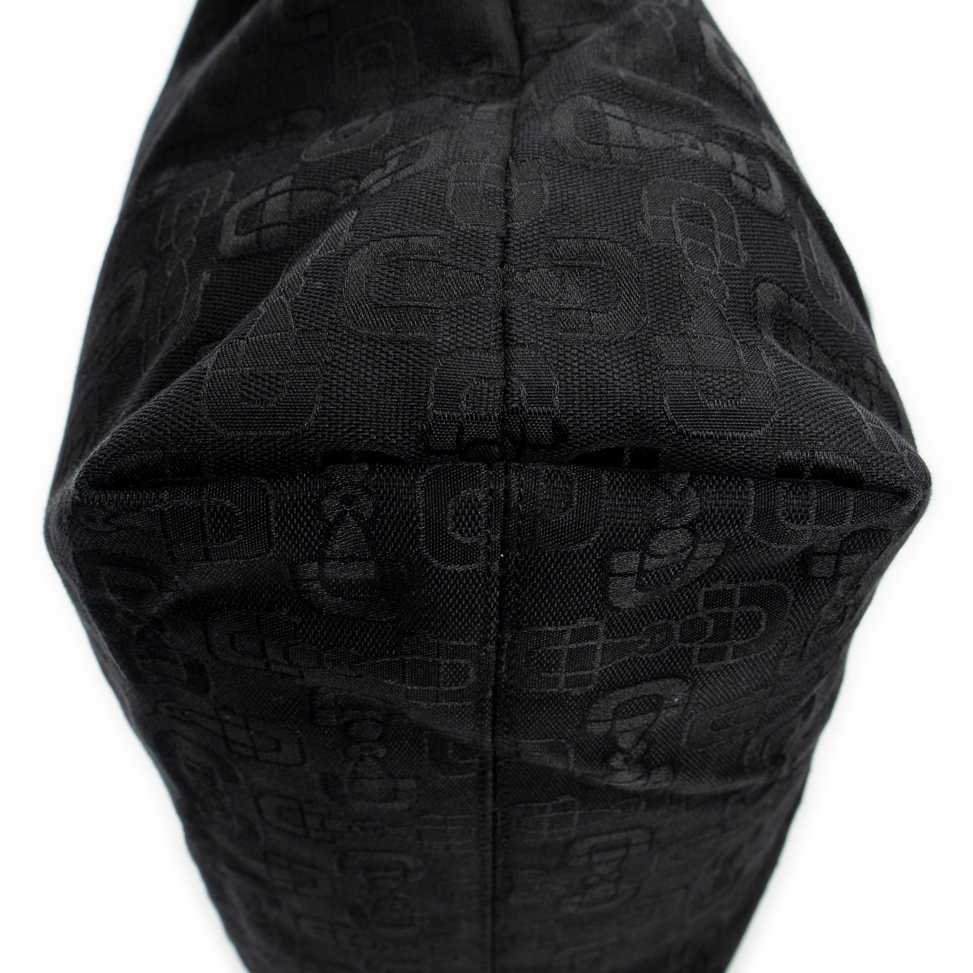 Shoulder bag 2-Way Tote Black Horsebit Print Canvas