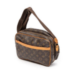 Shoulder bag Reporter PM Brown Monogram Canvas