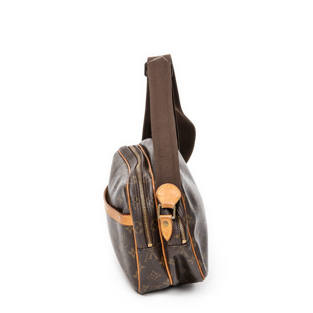 Shoulder bag Reporter PM Brown Monogram Canvas