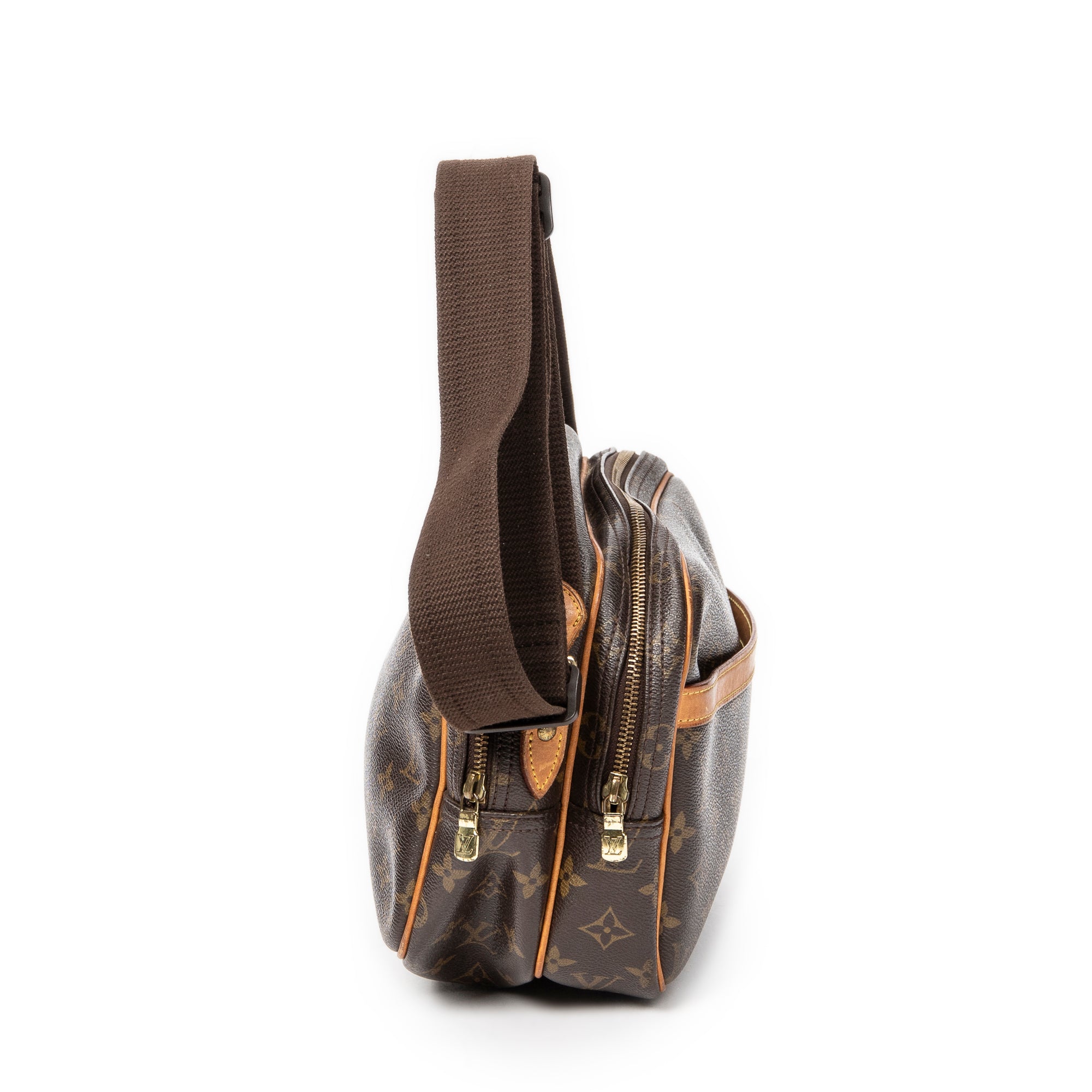 Shoulder bag Reporter PM Brown Monogram Canvas