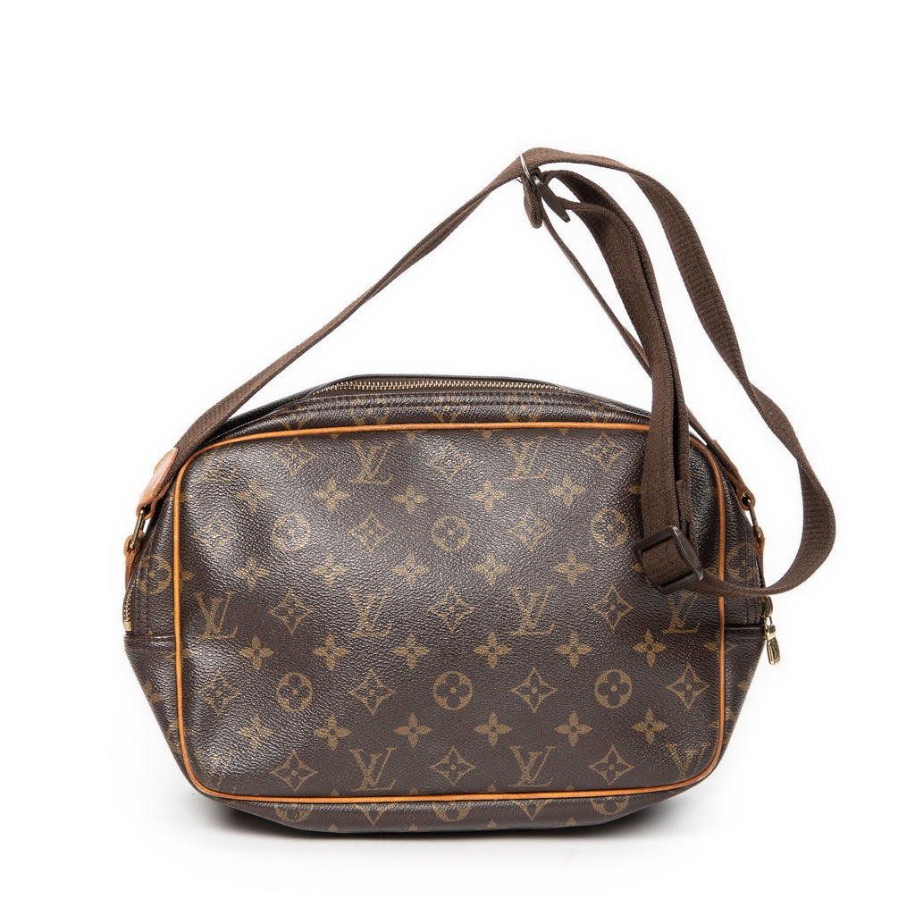 Shoulder bag Reporter PM Brown Monogram Canvas