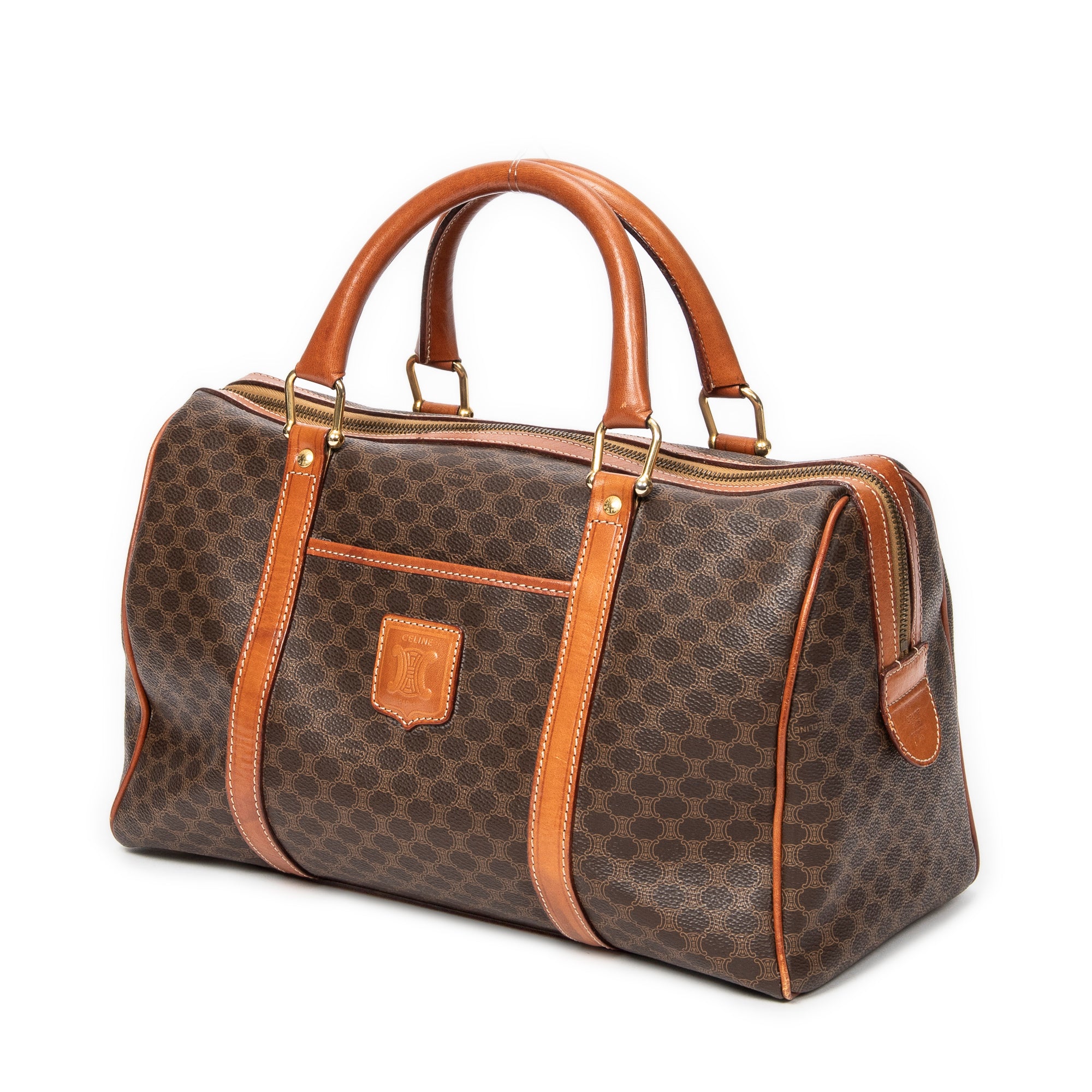 Celine - Boston Moyen Vintage - Marron