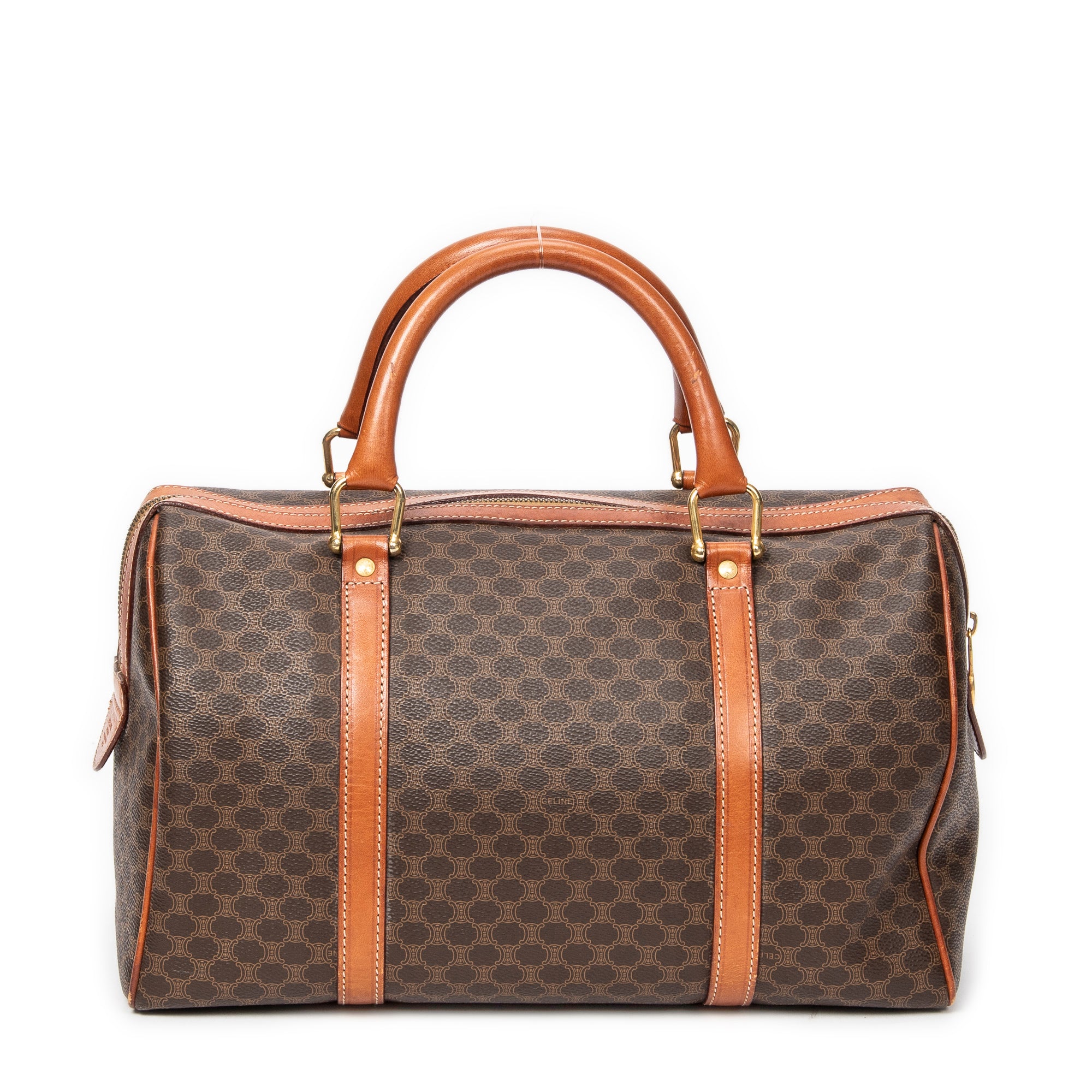 Celine - Boston Moyen Vintage - Marron