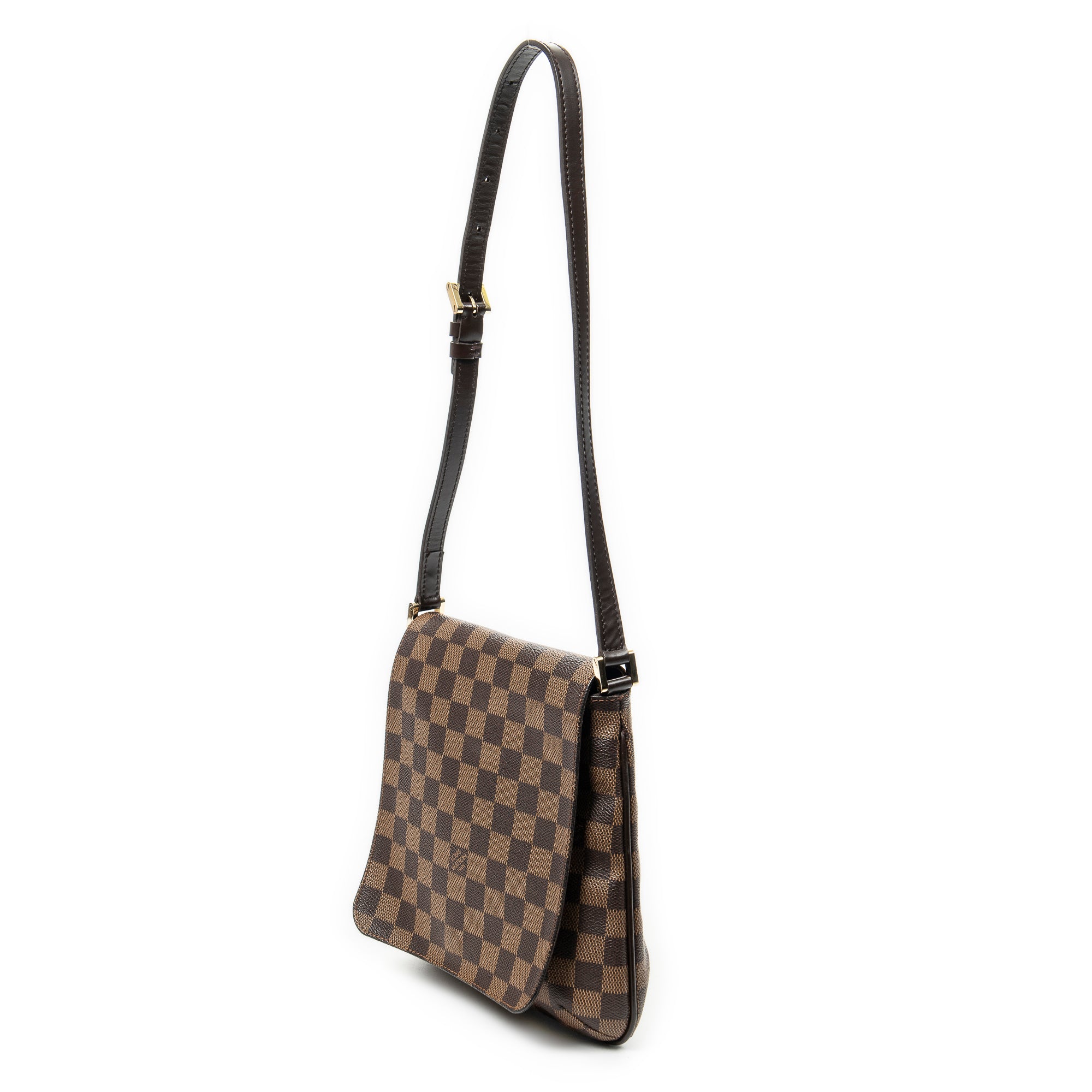 Shoulder bag Musette Salsa Brown Damier Ebene