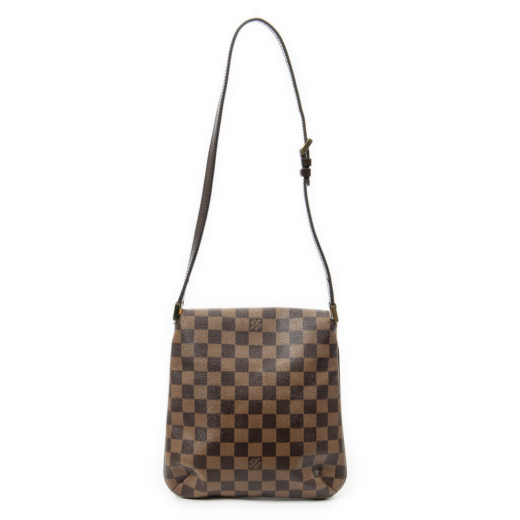 Shoulder bag Musette Salsa Brown Damier Ebene