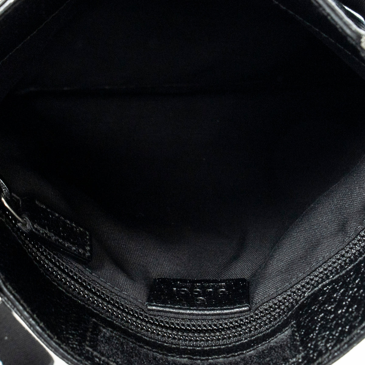Shoulder bag Small Flat Messenger Black Monogrammed Canvas