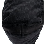Handbag Open Shopper Black Monogrammed Canvas