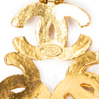Necklace Triple CC Pendant Necklace Gold Gold Plated
