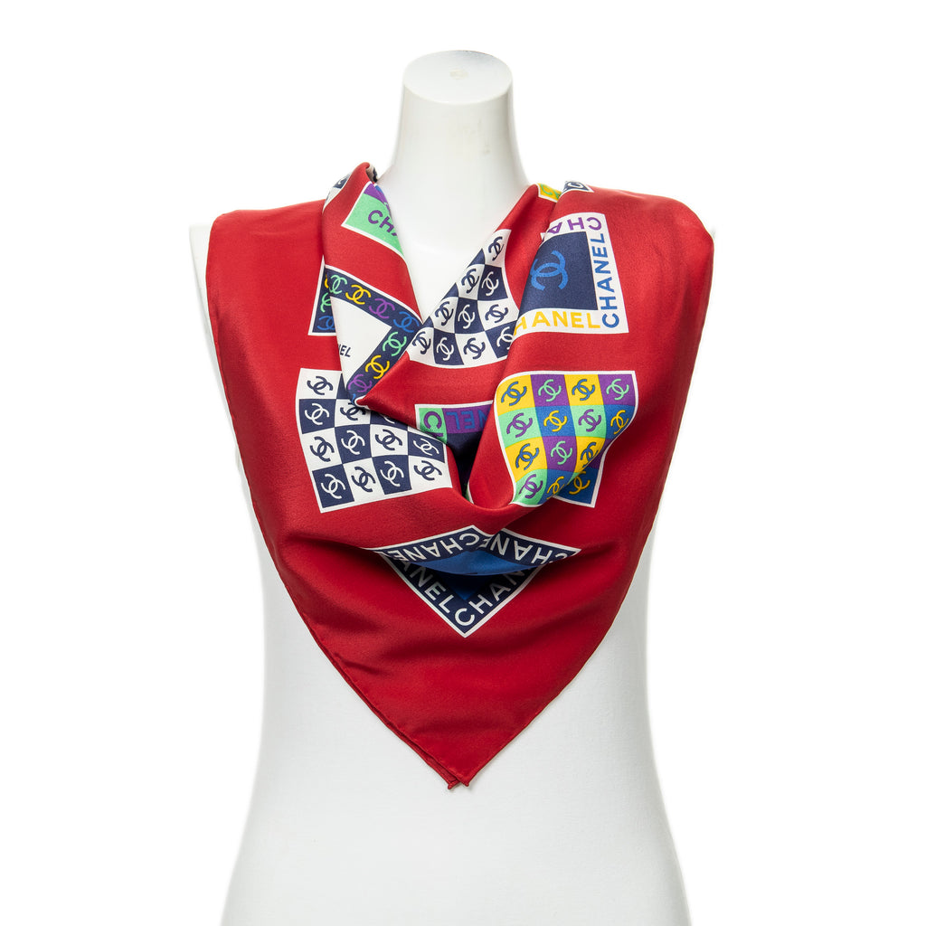 Chanel - Foulard - Rouge