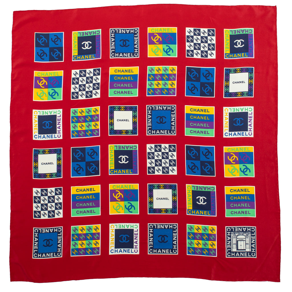 Chanel - Foulard - Rouge