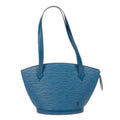 Shoulder bag St-Jacques Long Straps PM Blue Epi