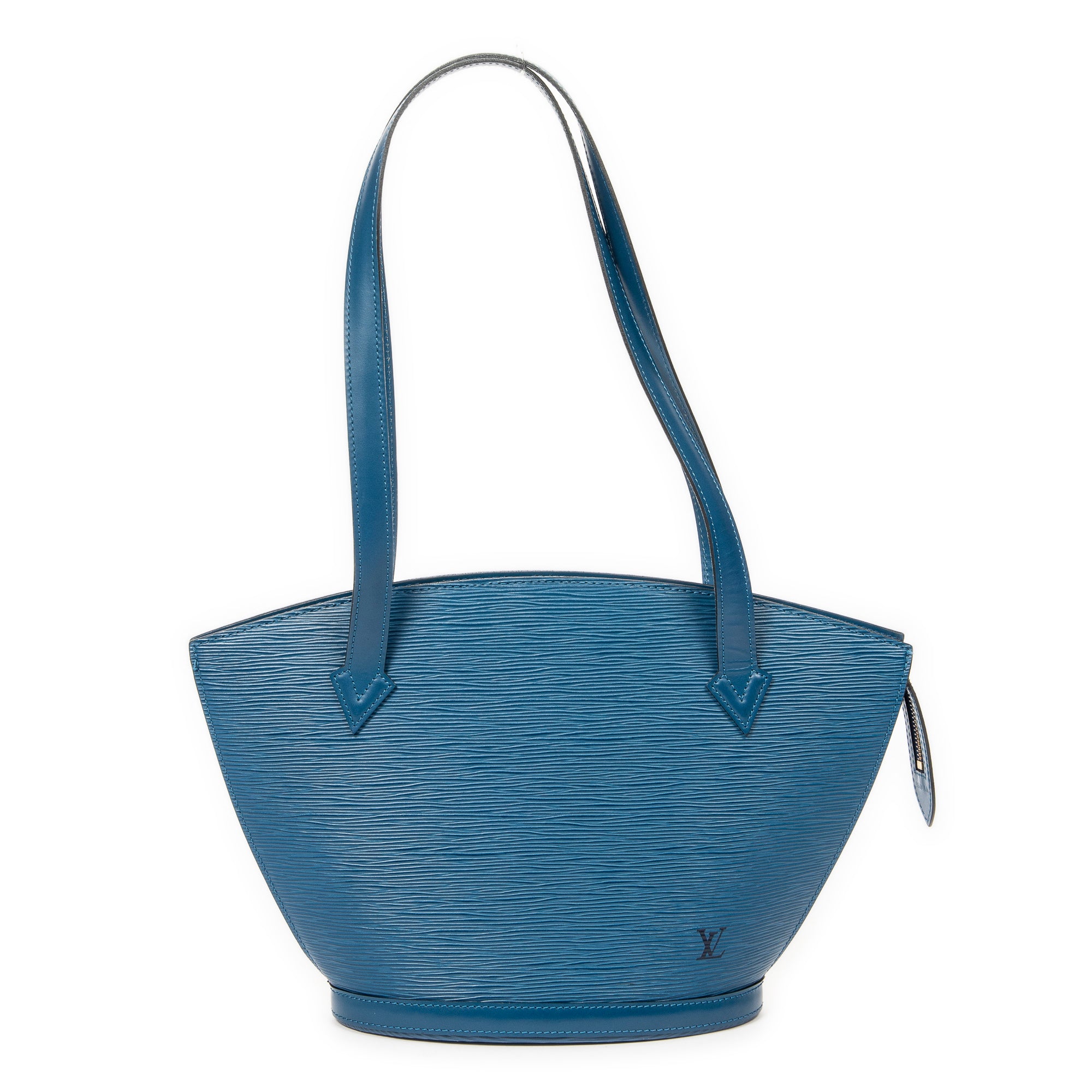 Shoulder bag St-Jacques Long Straps PM Blue Epi