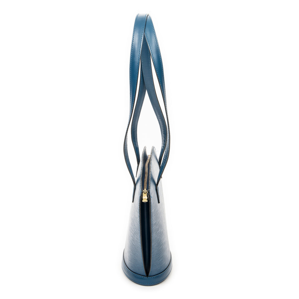 Shoulder bag St-Jacques Long Straps PM Blue Epi