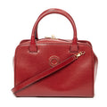Shoulder bag Vintage Boston Red Grained Leather