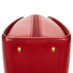 Shoulder bag Vintage Boston Red Grained Leather