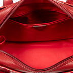Shoulder bag Vintage Boston Red Grained Leather