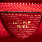 Shoulder bag Vintage Boston Red Grained Leather