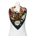 Foulard Foulard Azul Marino 100% Seda