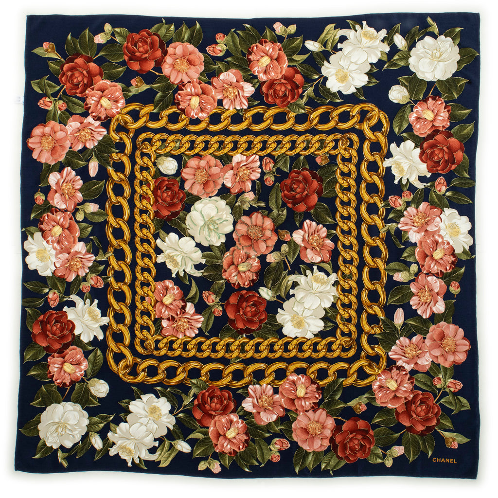 Foulard Foulard Azul Marino 100% Seda