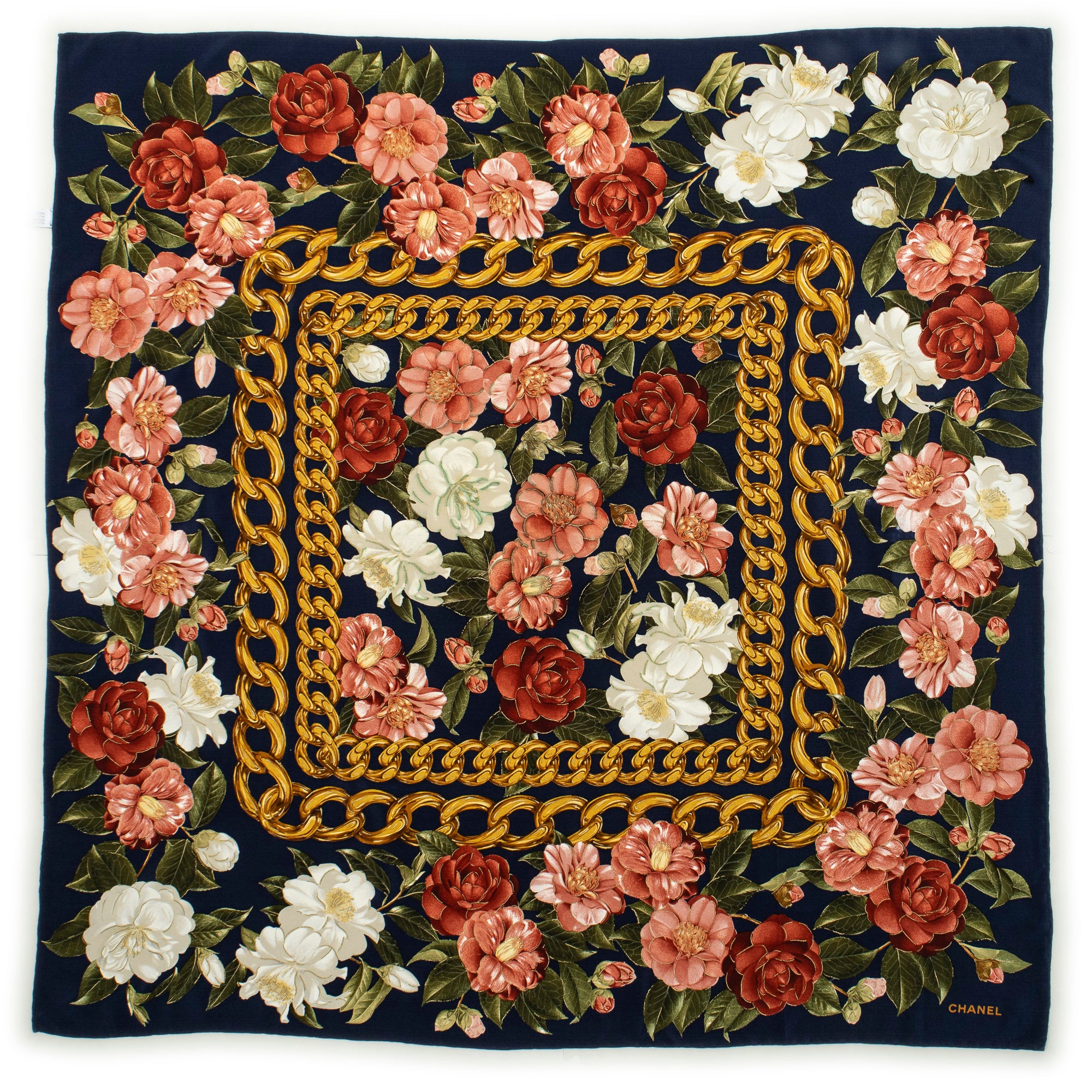 Foulard Foulard Azul Marino 100% Seda