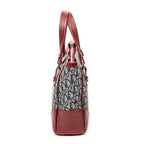 Dior - Cabas zippé Trotteur - Marine/Rouge