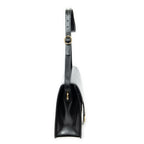 Shoulder bag Medium Torchon GG Ring Bag Black Textured Calfskin Leather