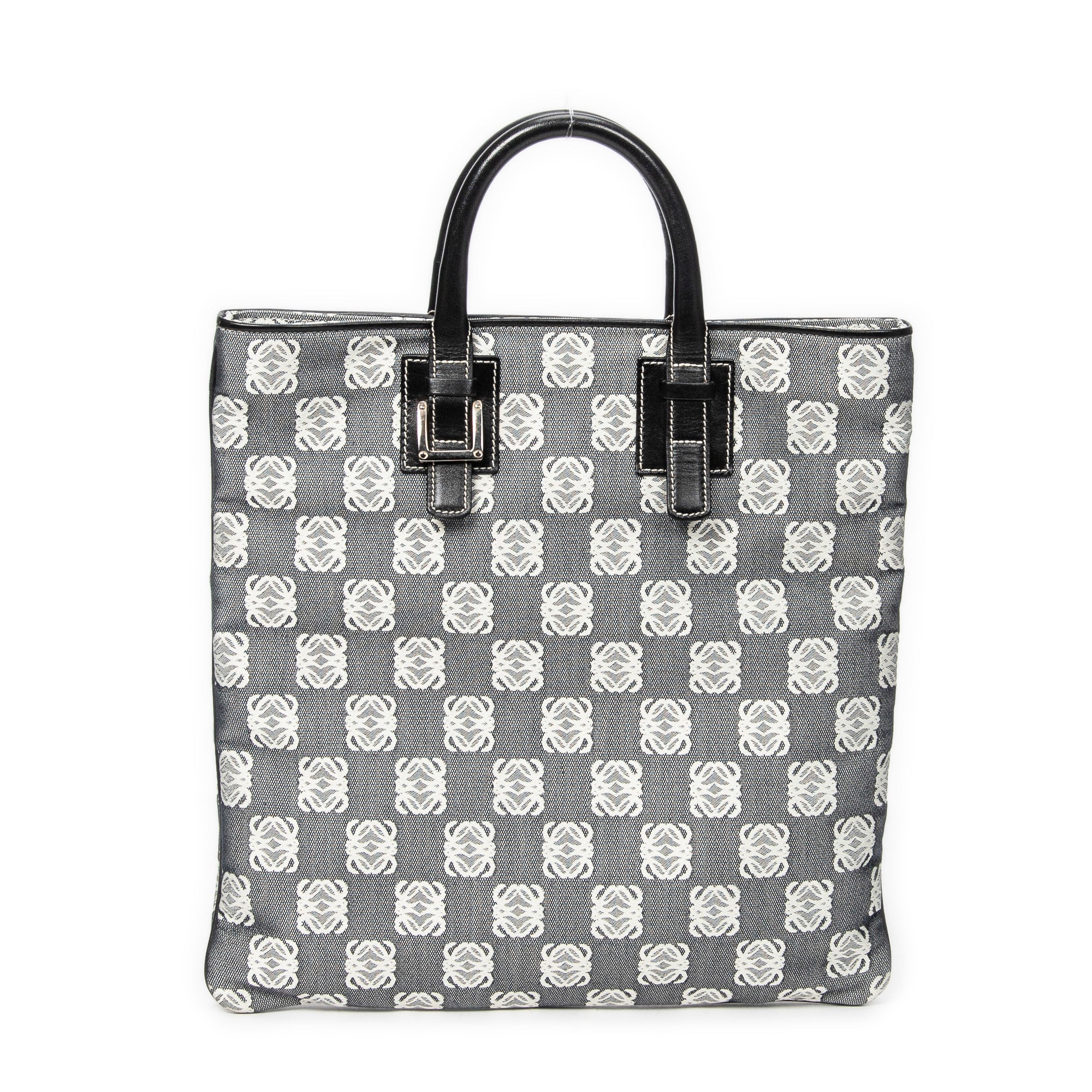Shoulder Bag Anagram Tall Tote Grey Anagram Canvas