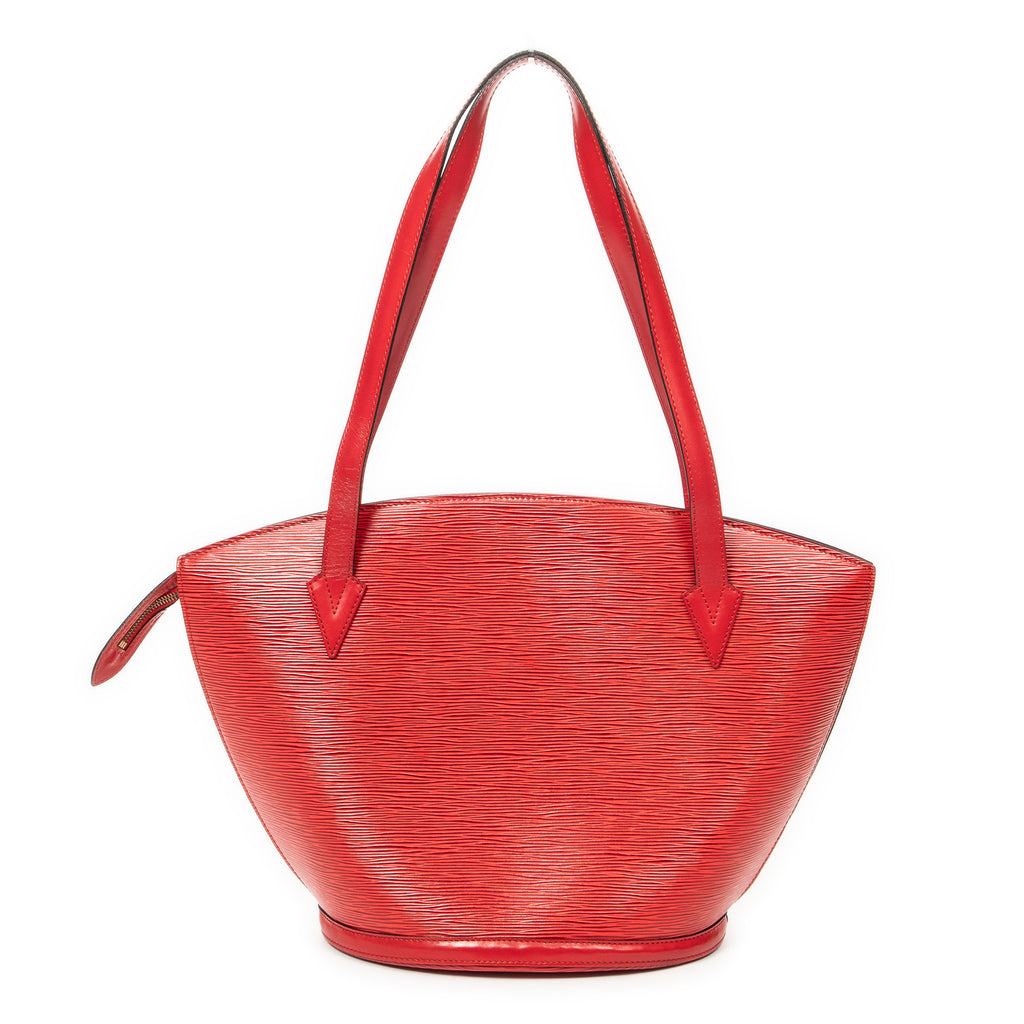 Shoulder bag St-Jacques Shopping GM Red Epi