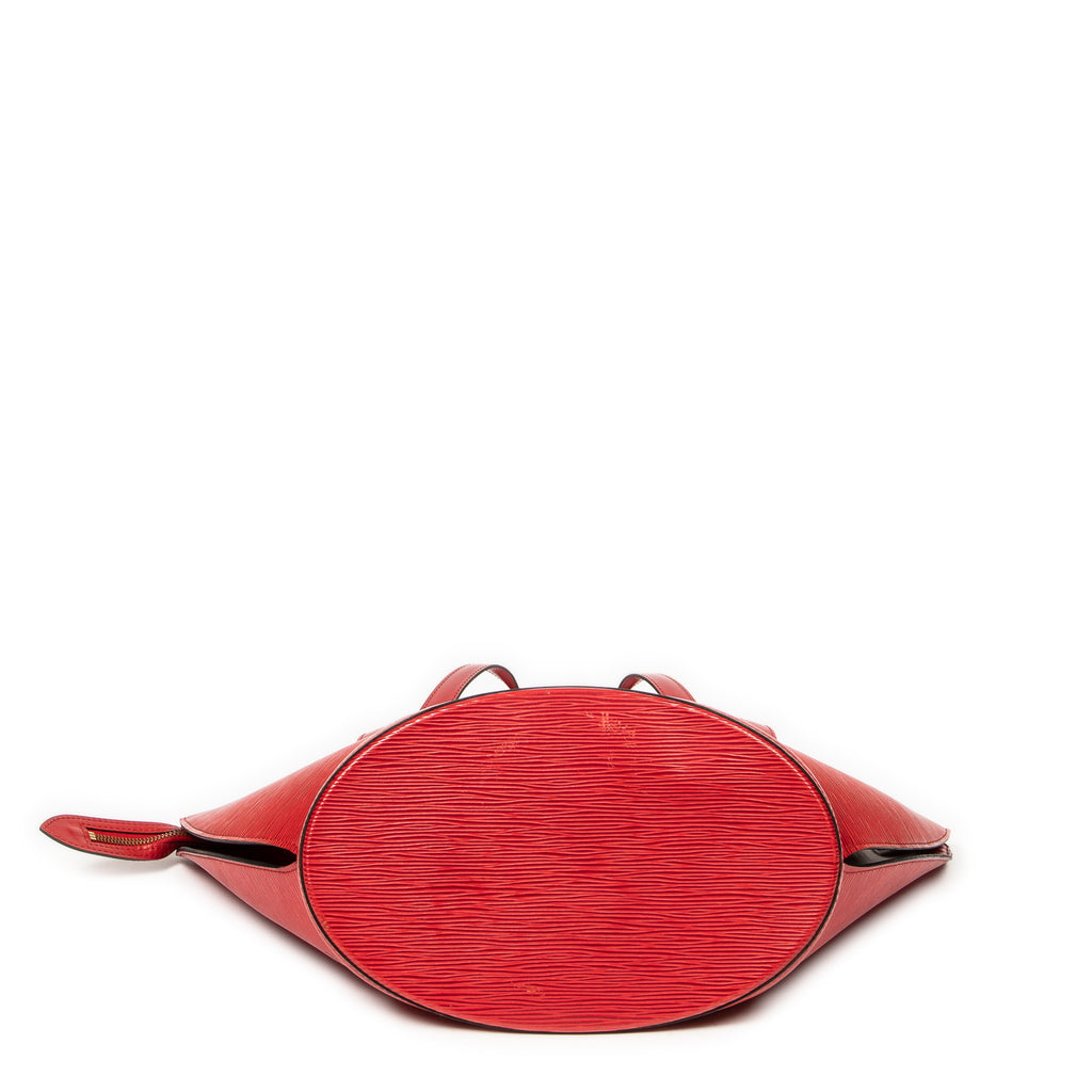 Shoulder bag St-Jacques Shopping GM Red Epi