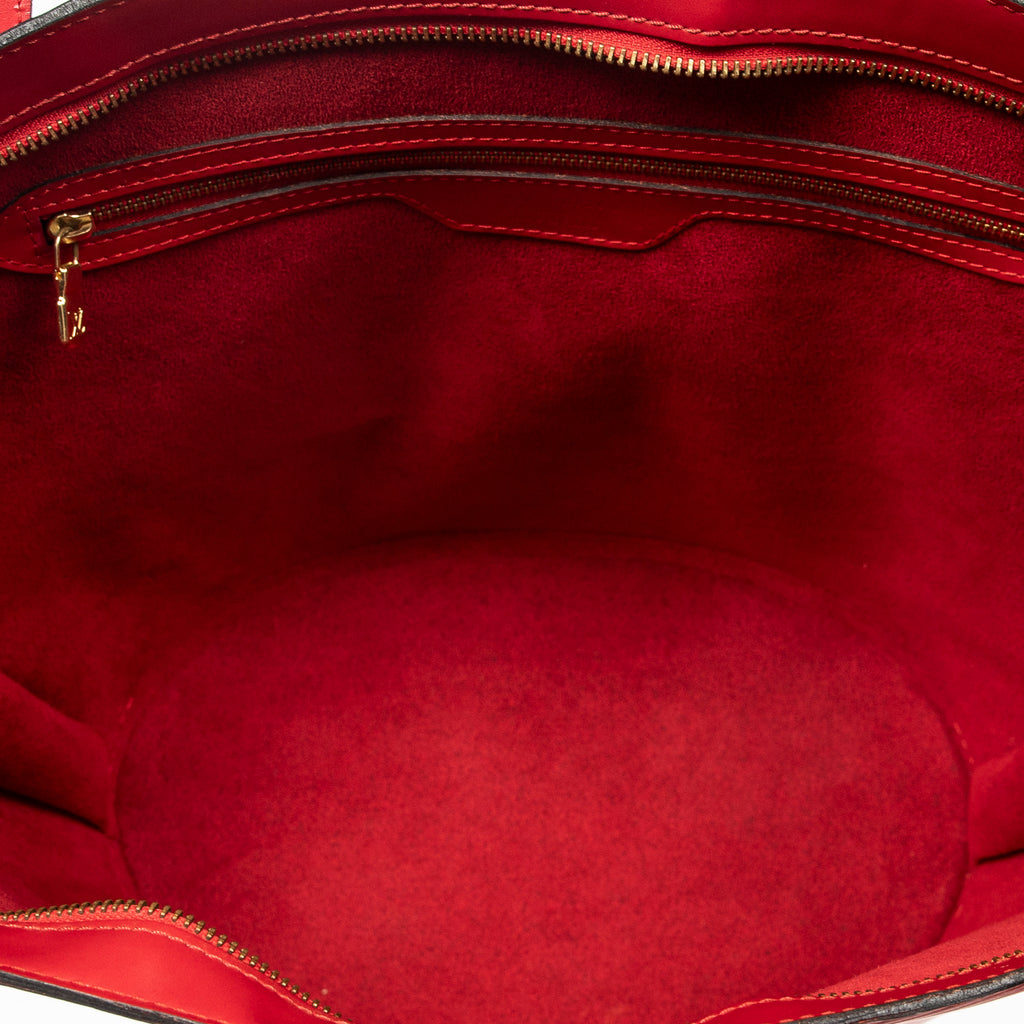 Shoulder bag St-Jacques Shopping GM Red Epi