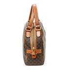 Shoulder bag Vintage Dome Tote Brown Macadam Coated Canvas