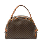 Shoulder bag Vintage Dome Tote Brown Macadam Coated Canvas