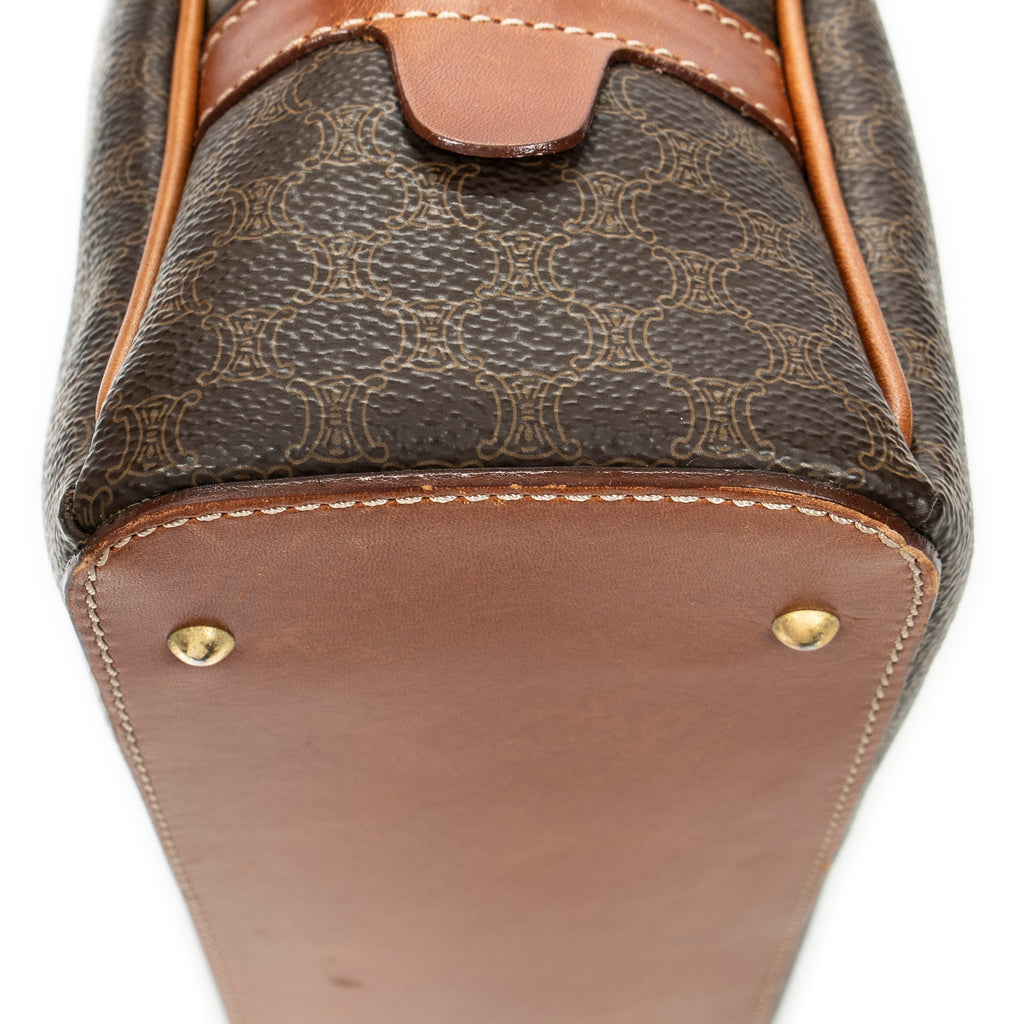 Shoulder bag Vintage Dome Tote Brown Macadam Coated Canvas