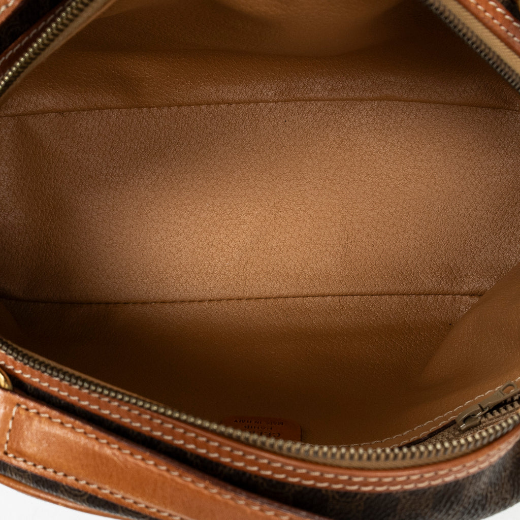 Shoulder bag Vintage Dome Tote Brown Macadam Coated Canvas