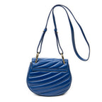 Shoulder bag Mini Drew Bijou Blue Quilted Calfskin Leather
