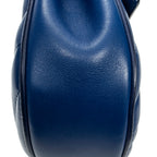Shoulder bag Mini Drew Bijou Blue Quilted Calfskin Leather