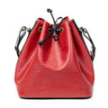 Shoulder bag Noe Bicolor PM Red Epi