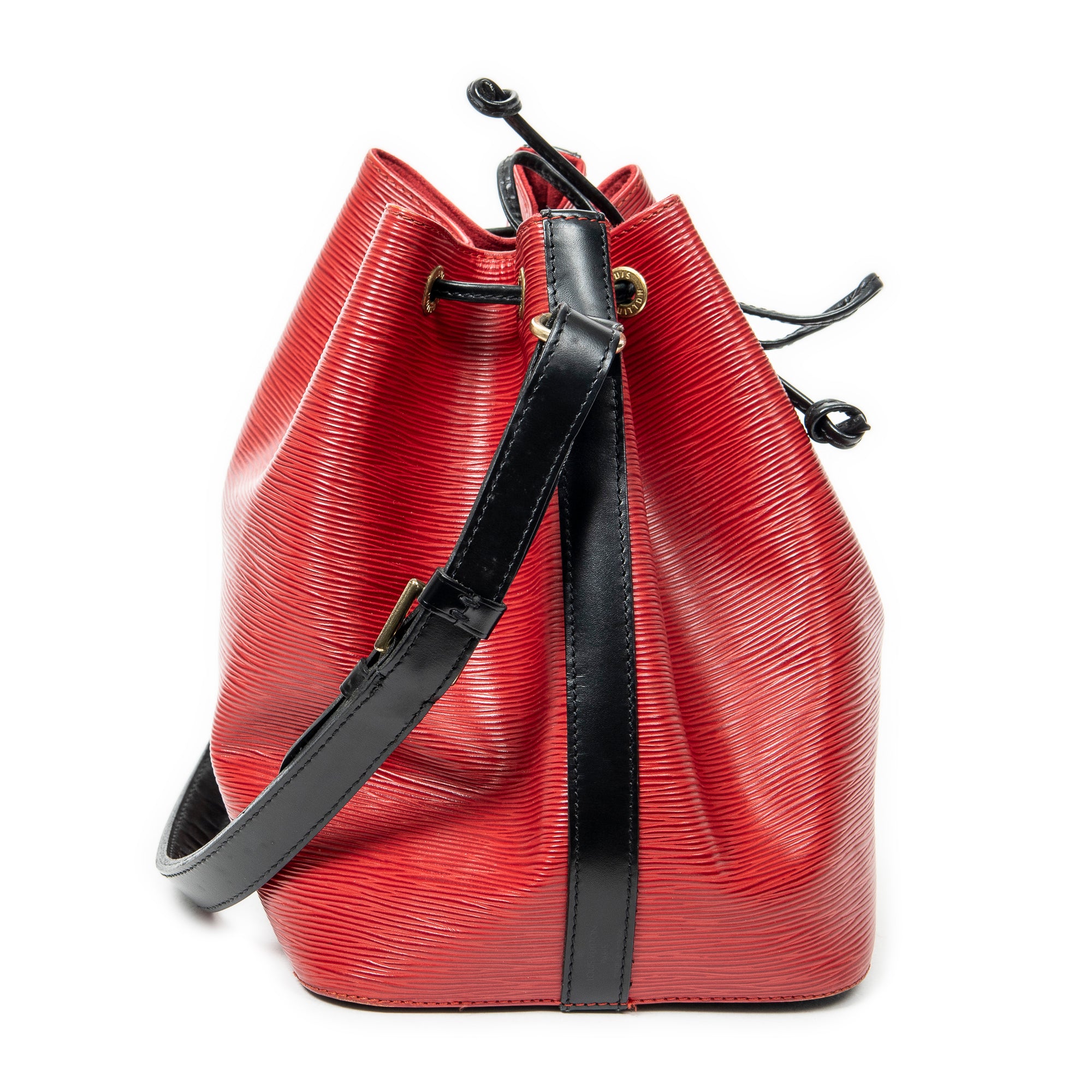 Shoulder bag Noe Bicolor PM Red Epi
