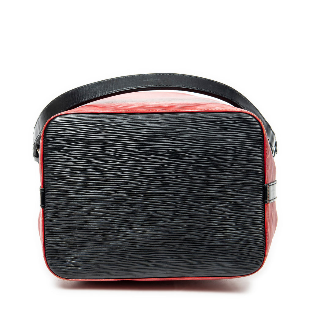 Shoulder bag Noe Bicolor PM Red Epi
