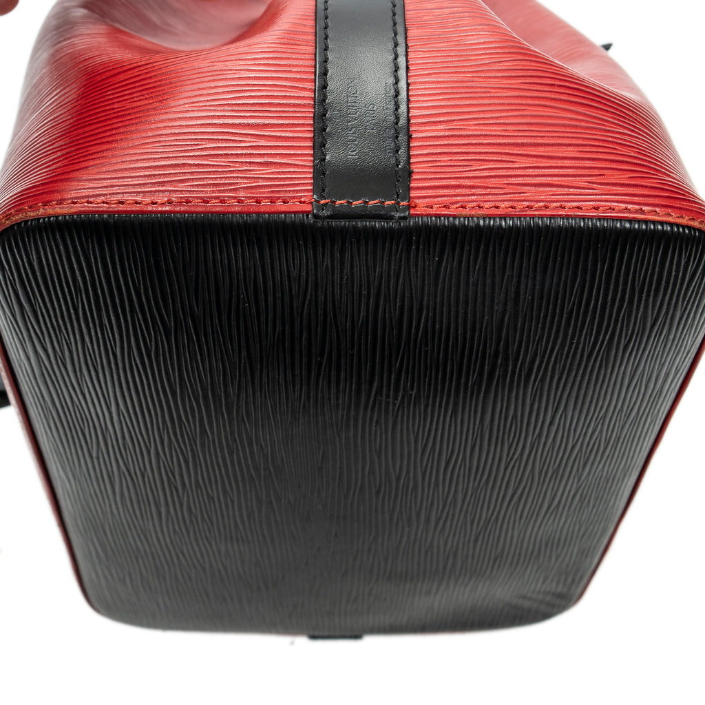 Shoulder bag Noe Bicolor PM Red Epi