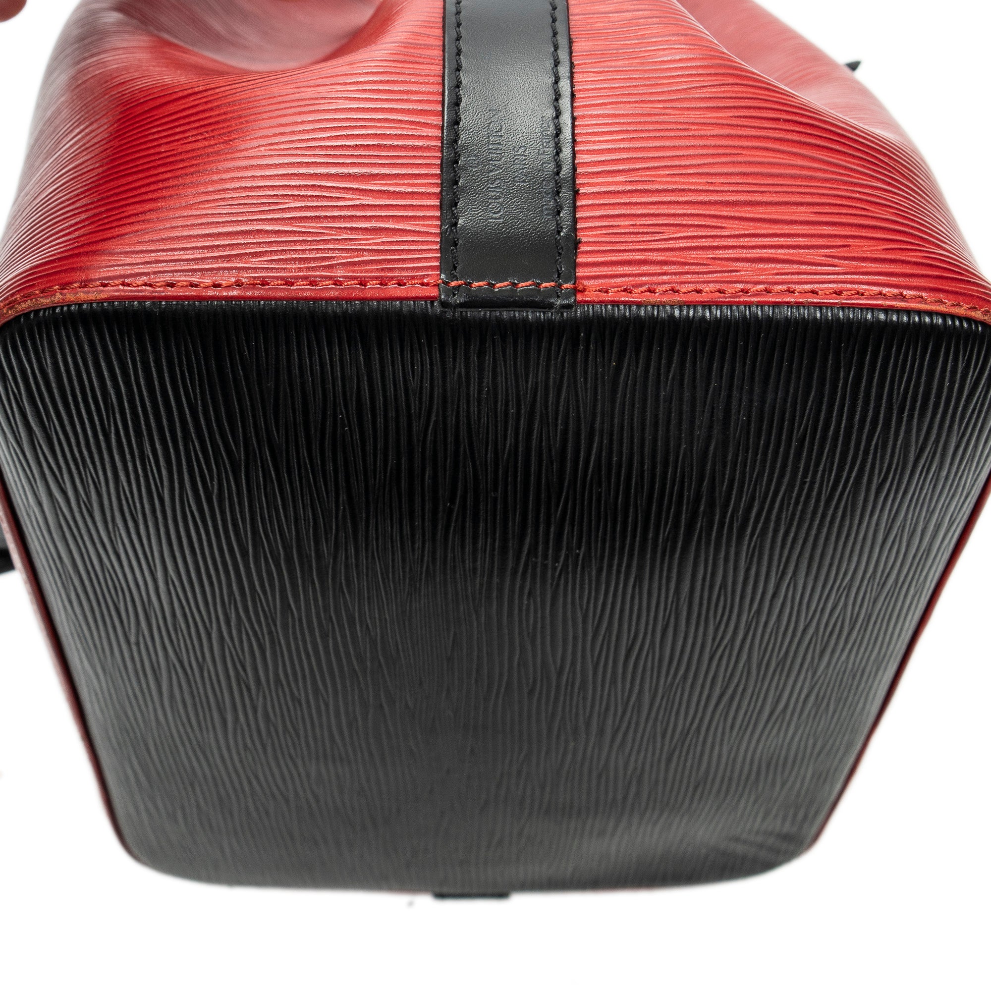 Shoulder bag Noe Bicolor PM Red Epi