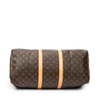 Travel Bag Keepall 50 Brown Monogram Canvas