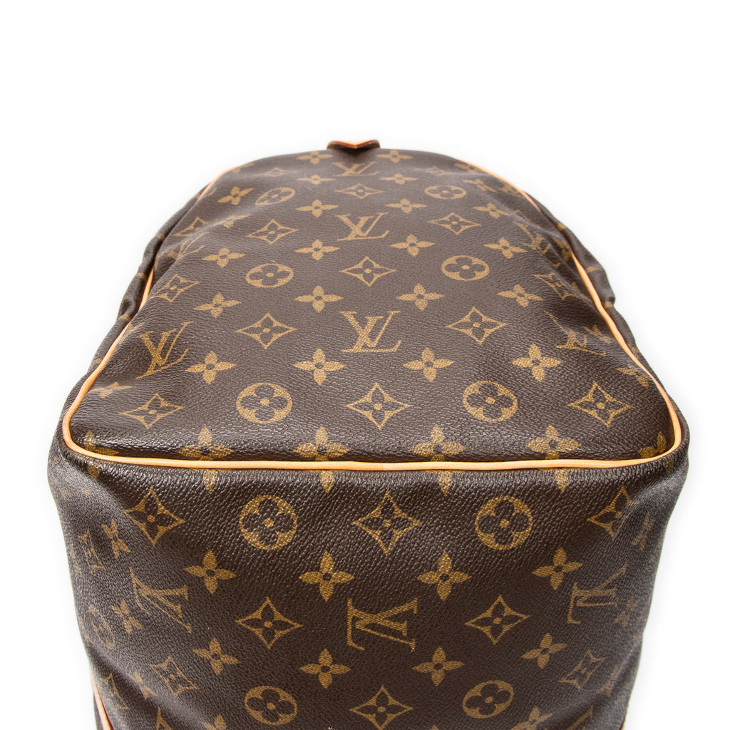 Travel Bag Keepall 50 Brown Monogram Canvas