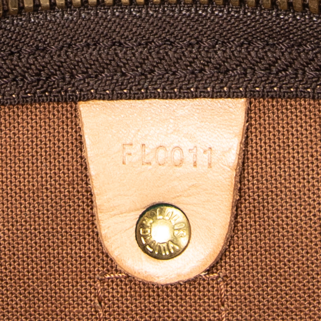 Travel Bag Keepall 50 Brown Monogram Canvas