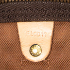 Travel Bag Keepall 50 Brown Monogram Canvas