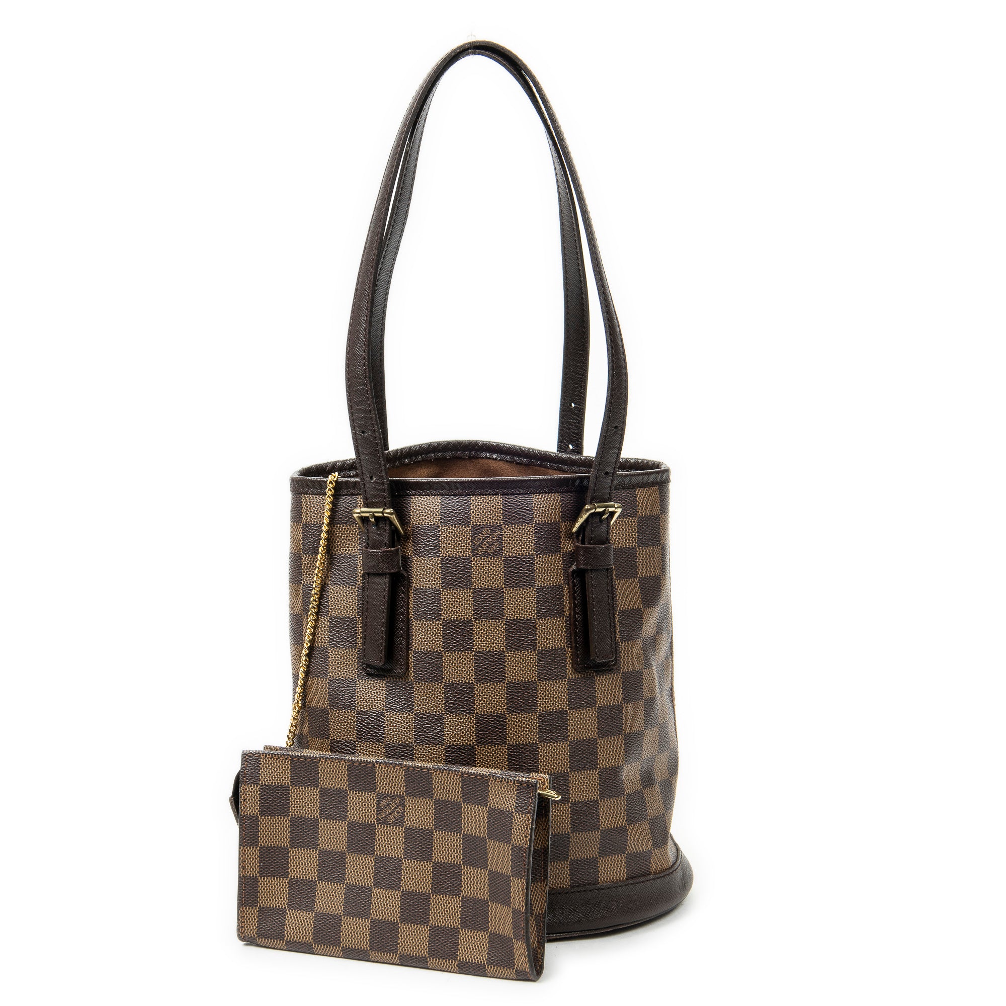Shoulder bag Marais Brown Damier Ebene