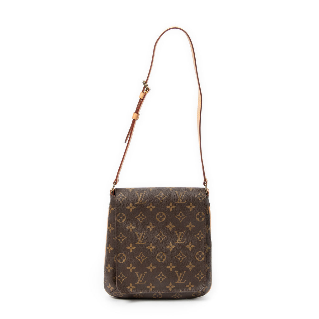 Shoulder bag Musette Salsa Brown Monogram Canvas