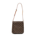Shoulder bag Musette Salsa Brown Monogram Canvas