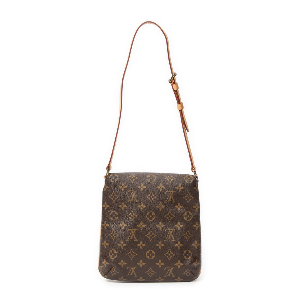 Shoulder bag Musette Salsa Brown Monogram Canvas