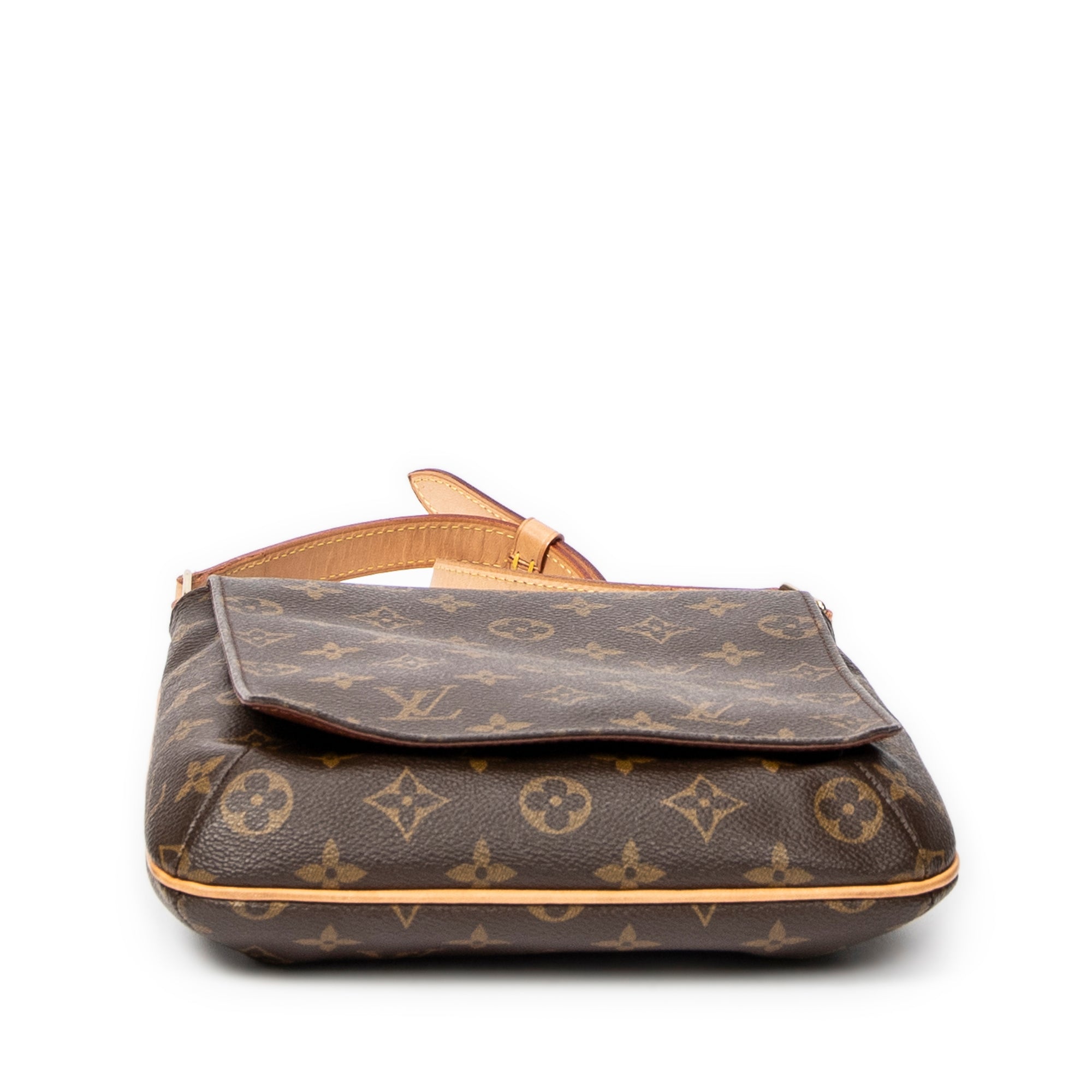 Shoulder bag Musette Salsa Brown Monogram Canvas